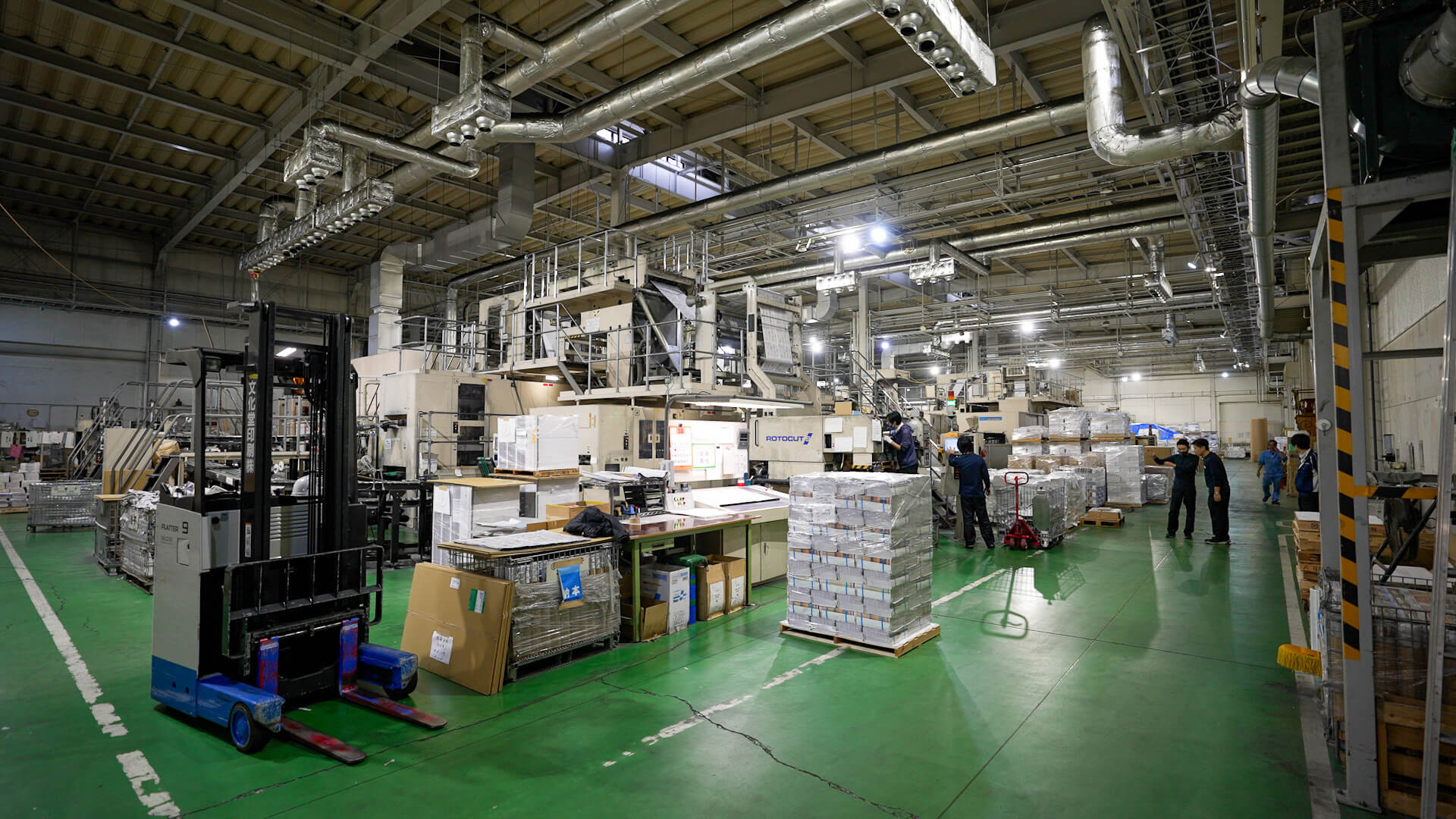 「高品質」を支える設備と技術