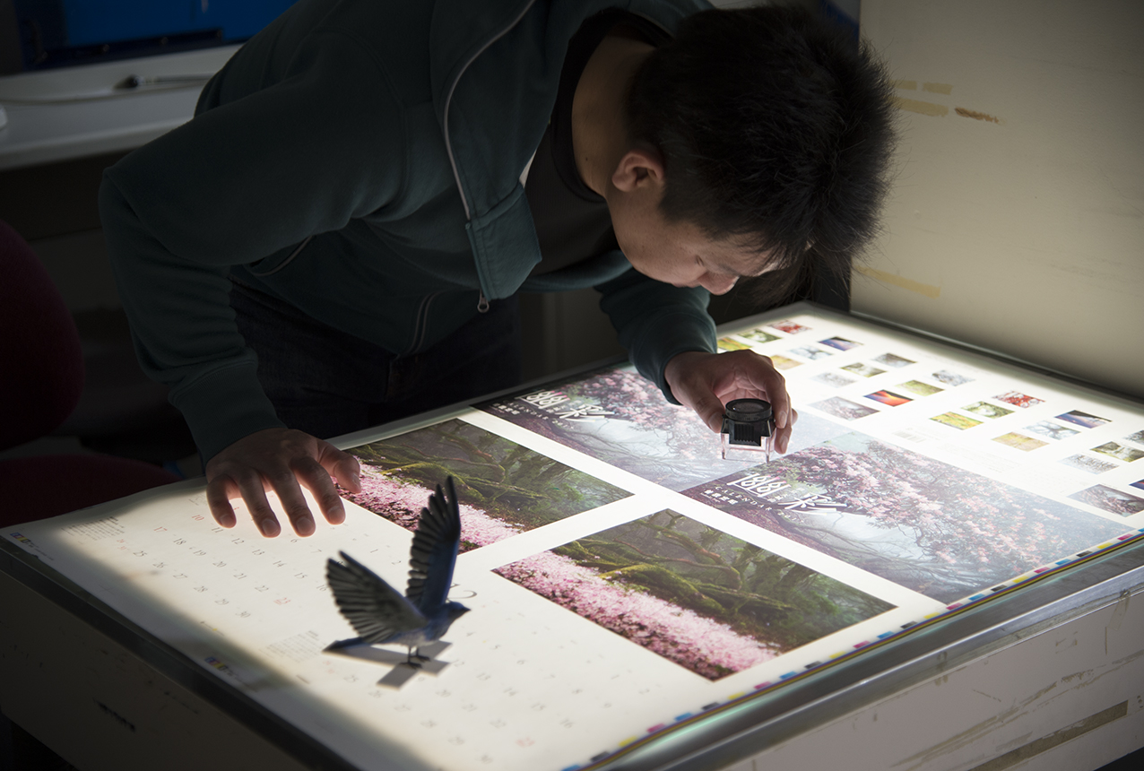 伝えたいのは、感動
美しい高精細印刷を支える
「写真分解技術」